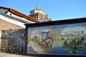 Mural Cerámica Pescadores